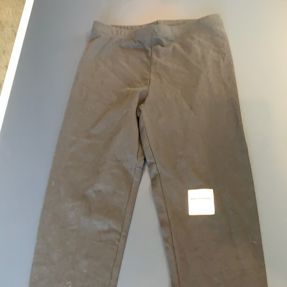 Gray leggings